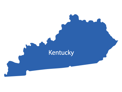 Kentucky state map