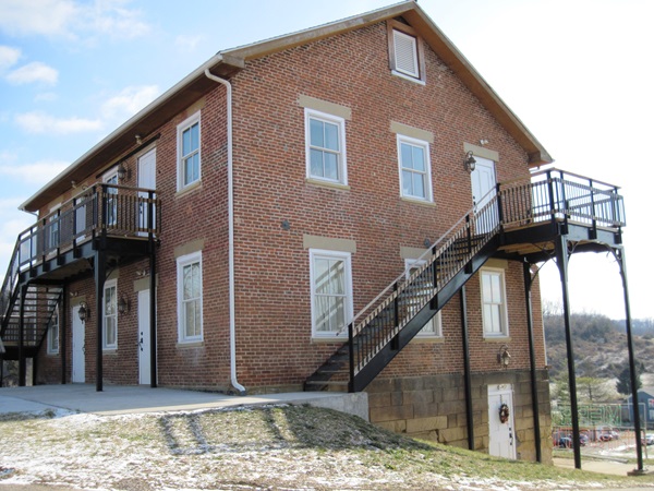 Buckley Iron Works, LLC Steel Staircase and Railing Installation Example 1