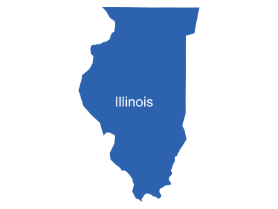 Map of Illinois