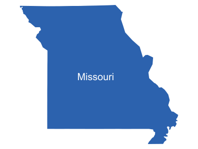 Map of Missouri