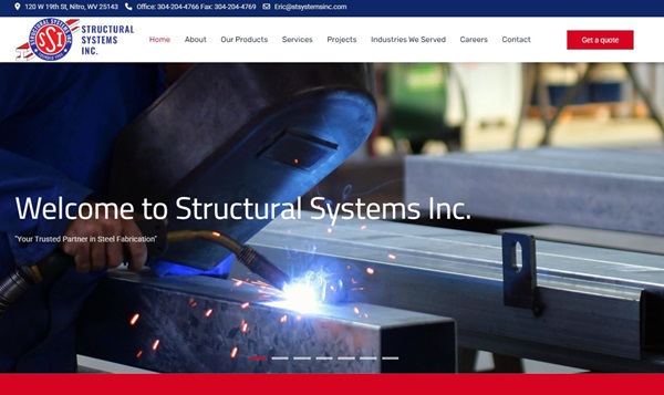Structural Systems Inc. capture image